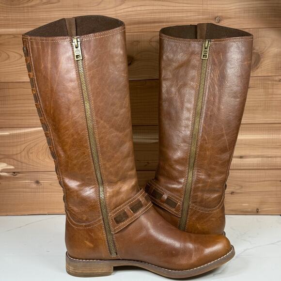 Timberland Womens Earthkeepers Savin Hill Tall Riding Boots 8548R Brown Sz 7.5 - Picture 15 of 16